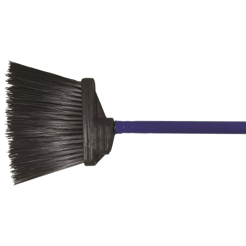 Better Brush® 48 Inch Lobby Broom Blue Handle, 5 Inch Trim Blue